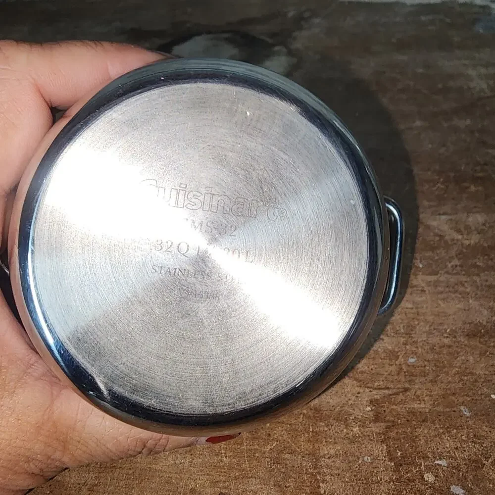 CUISINART .32 QT/ .30L Stainless Steel Mini Dutch Oven Server